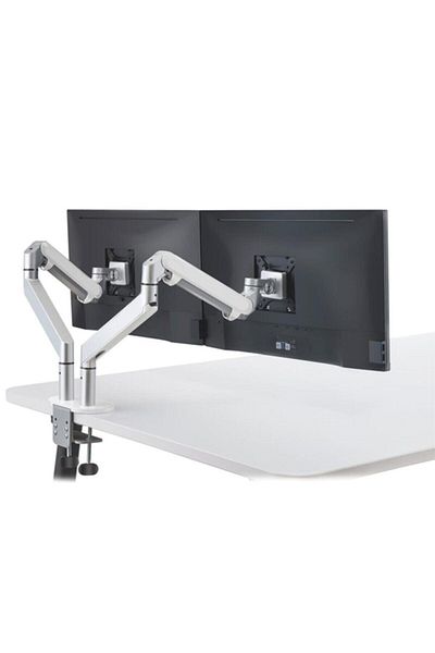 NPO Std7080S 10"-27" Aluminum Shock Absorber Vesa Monitor Holder Double Arm