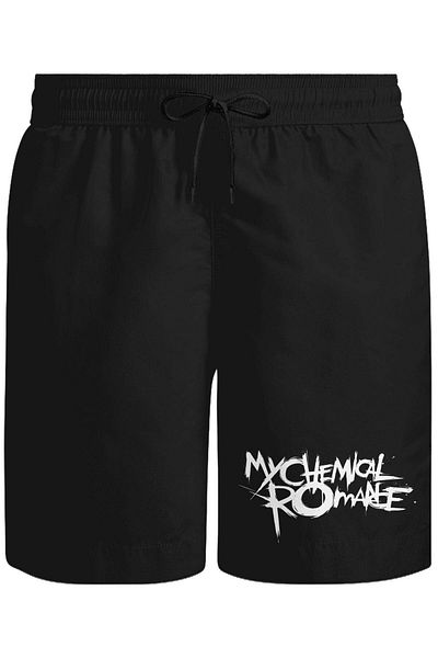 HobyUsa Μαύρο My Chemical Romance σορτς