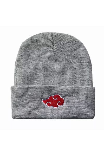 Köstebek Naruto Anime Cosplay Hokage Ninja Sharingan Red Cloud Beanie