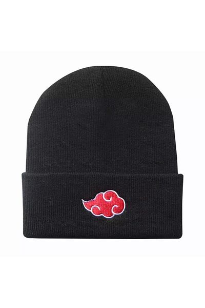 Köstebek Naruto Anime Cosplay Hokage Ninja Sharingan Red Cloud Beanie