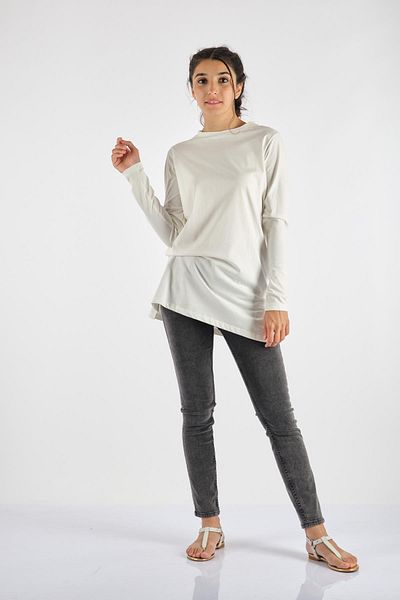GARMENTY Women's Ecru Tunic
