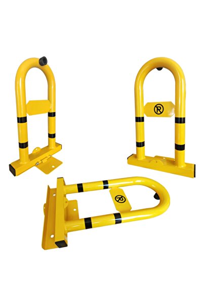 İlgi Trafik Otopark Bariyeri Yatar Kalkar Park Kilidi Sarı Eko  3 Adet