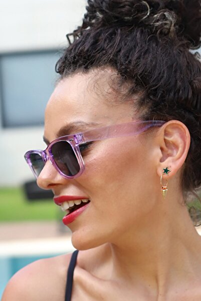 By Harmony Bh 2140 Transparent Purple Unisex Sunglasses