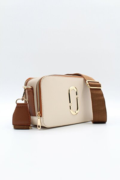 Çantacımstore Cream-Tan Colored 2-Compartment Women's Marc Bag