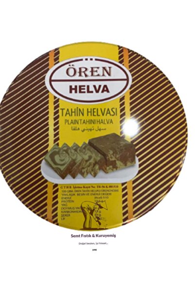 IŞIK KURUYEMİŞ KÖY ÜRÜNLERİ Ören Teneke Helva- 1500 gr ( Brüt )
