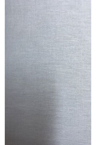 AS TEKSTİL Gray Poplin Fabric - Super Luxury Akfil 1 m