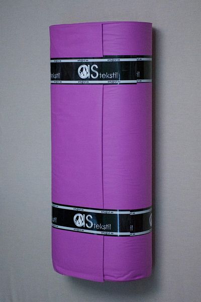 AS TEKSTİL Poplin Fabric Plum 100% Cotton Super Luxury Akfil (1 Meter)