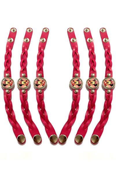 Parti dolabı 6 Adet Minnie Mouse Bileklik Parti Bilekliği