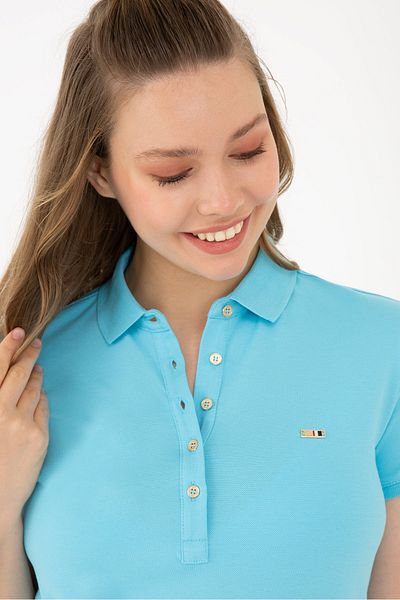 U.S. Polo Assn. Rochie verde pentru femei