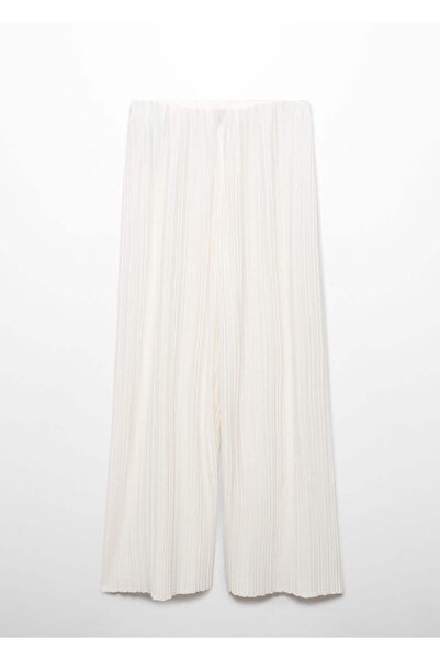 MANGO Woman Pilili wideleg pantolon