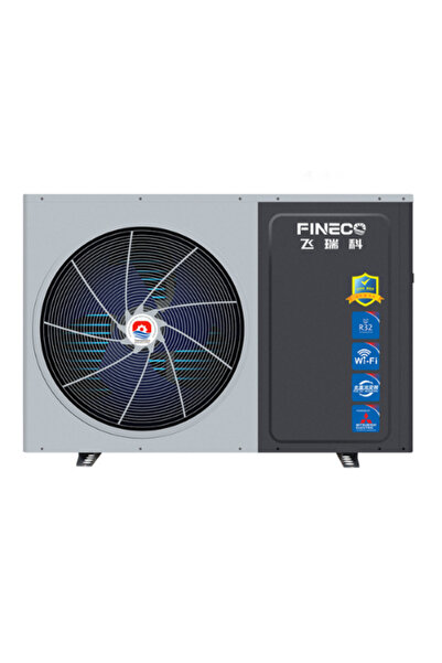 FINECO - 12 Kw Monoblok İnverter R32 Tek Pervaneli  Isı Pompası - Montaj Dahil