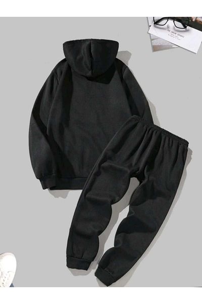 Deocept King Printed Men's Tracksuit Set - Oversize Boyfirend