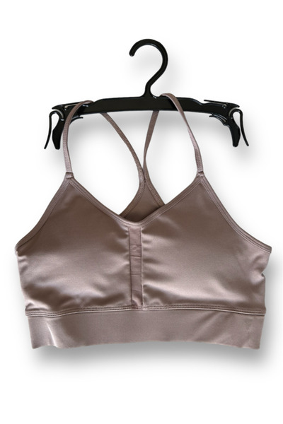 Clothes Box Sutien sport Crop - cu bretele subțiri și tampoane detașabile