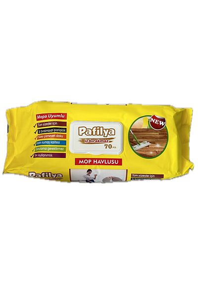 Pafilya Mop Towel Lemon Scented 70 Pieces
