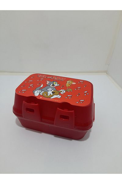KARAN ÇANTA Tom and Jerry 4 Compartment Lunch Box - Food Storage Container