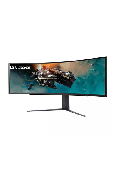 LG Ultra Premium LG UltraGear 49" 240Hz VA 1Ms 32:9 Dual QHD Kavisli Gaming Monitör Siyah