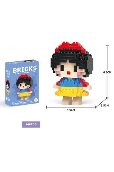 Bricks Disney Snow White 3D Jigsaw Puzzle