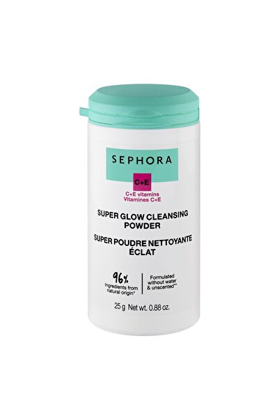 SEPHORA COLLECTION Super Glow Cleansing Powder - Vitamin C+E Yüz Temizleme To...