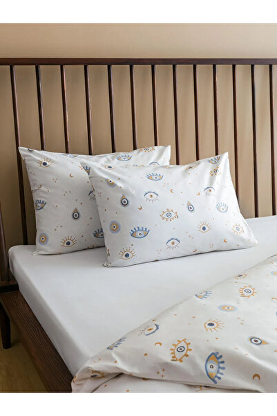 LC Waikiki LCW HOME Karışık Baskılı Göz Baskılı Çift Kişilik Nevresim Seti.