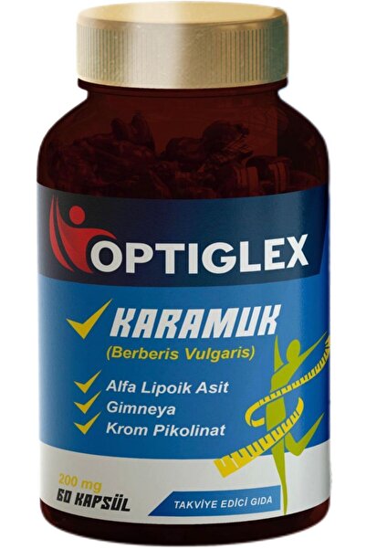 optiglex Berberis Vulgaris, Krom Pikolinat , Gimneya , Alfa Lipoik Asit, Koenzim Q10 ,bromelain