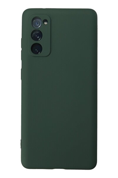 Hatreds Galaxy S20 FE Uyumlu İçi Kadife Mat Renkli Kamera Korumalı Kılıf - Ko...