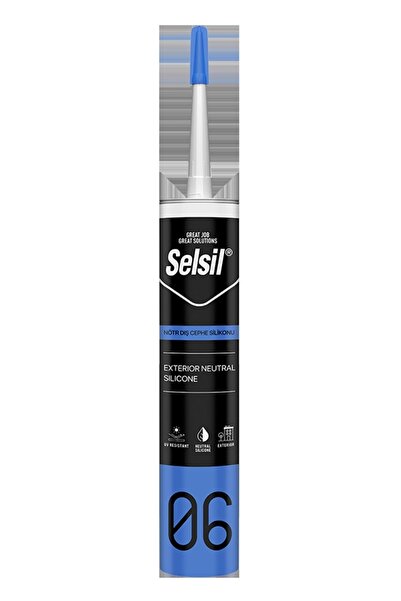 Selsil DIŞ CEPHE SİLİKONU 300ML BEYAZ