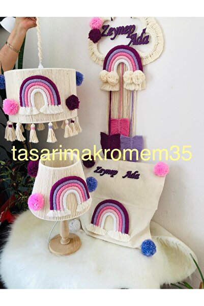 tasarimakromem35 makrome avize/abajur/kapısüsü/yastık(dolgusuz)