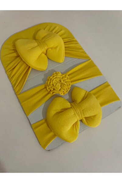 MASALBABY Gift Bonnet Set and Headband Set for Baby Girl