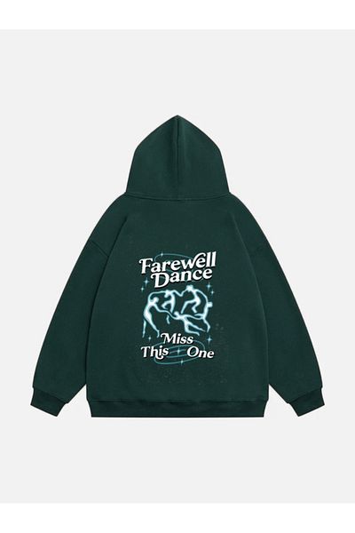 Mad&Calf Unisex Farewell Dance - Φούτερ με φλις φούτερ με κουκούλα με στάμπα