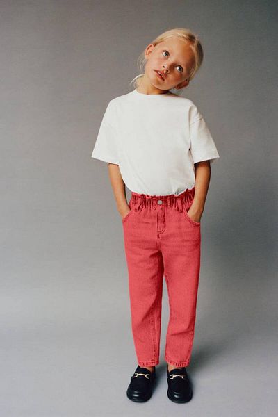 La ciel Paris Pink Girls' Trousers