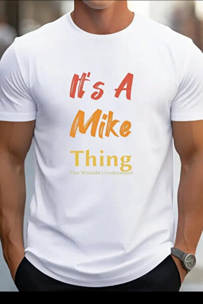 ESSFASIHON Ανδρικό T-shirt - Τυπωμένο σχέδιο