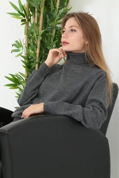 Moka Shopin Tricotaje țesute afumate unisex MokaShopin - Gât întreg