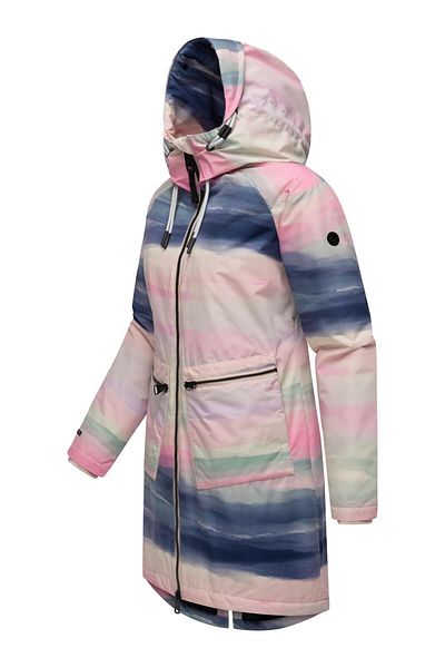 Ragwear Wintermantel Holstic Print
