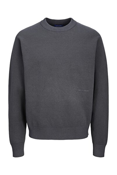 Jack & Jones Rundhals and Strickpullover Rundhals and Einfarbig Strickpullover