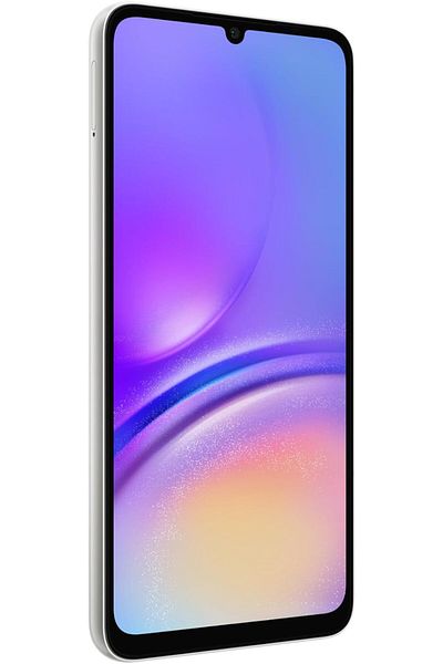 Samsung A05 فضي اللون ثنائي الشريحة 4GB RAM 128GB 4G LTE