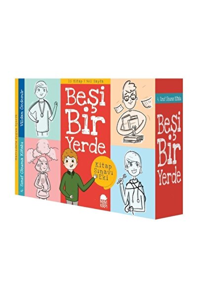 Mavi Kirpi Yayınları Beşi Bir Yerde 4. Sınıflar Için Okuma Seti (10 Kitap)