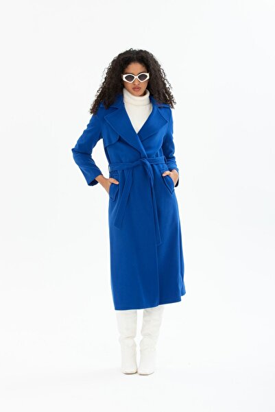 Pitti Women's SAKS Belted Coat with Windshield 70606