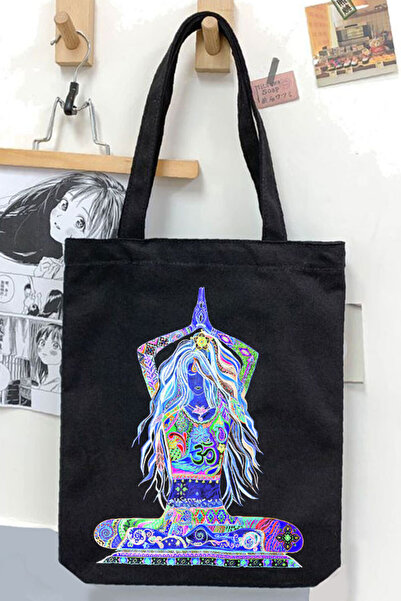 Darkhane Black Yoga Canvas Bag - Unisex Gabardine