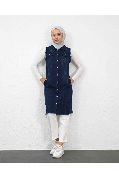 sorisso Кожен жилет з бахромою