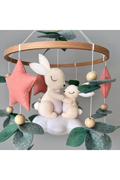 EFSBABY Kız Bebek Odası Bebek Beşiği Oyuncağı Beşik Dönencesi