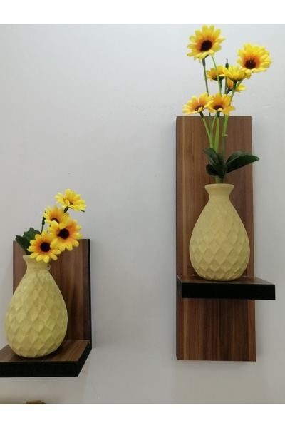 vevaroma Duvar Rafı 2li Dekoratif (Mdf)