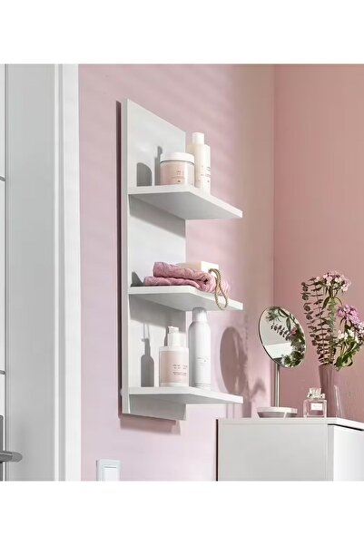 YURKUR MOBİLYA 3 raflı duvar rafı