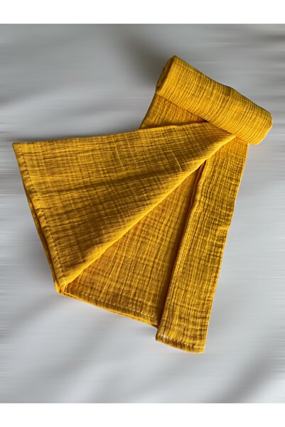 Çift Katlı Müslin Bebek Battaniyesi %100 Organik Pamuk Cotton