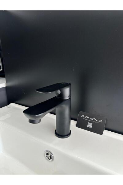Boheme Fleko Sink Faucet - Black Brass Casting