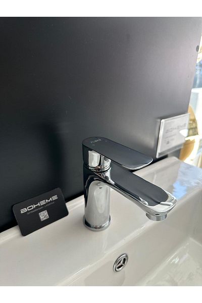 Boheme Chrome Colored Fleco Sink Faucet - Brass Casting
