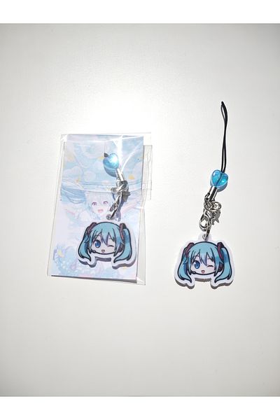 Yenaplanner Project Sekai Hatsune Miku - Accesoriu pentru geanta si ornament pentru telefon (1 bucata)
