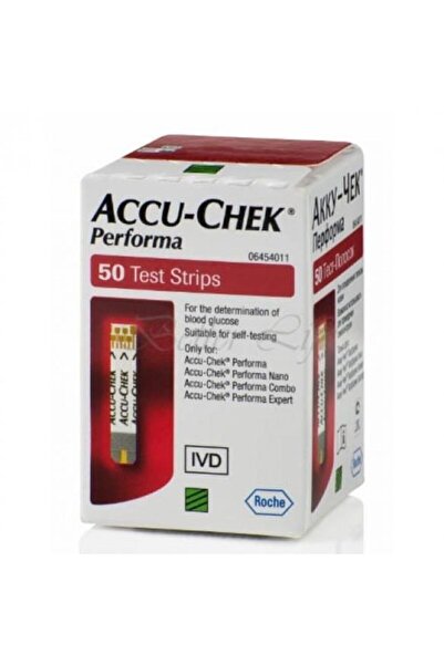 La Roche Posay Accu-chek Performa Şeker Ölçüm Stribi 50li - 5 li Paket