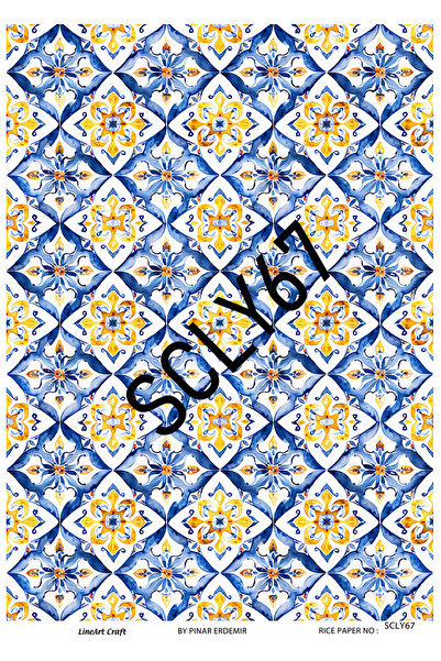 LİNEART Scly67 Model Sicilian Series - 30*42 cm Brass Decopage
