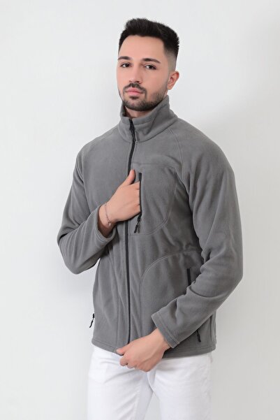 JB John Borners Ανδρικό Micro Fleece - Ραφή τσέπης και φερμουάρ