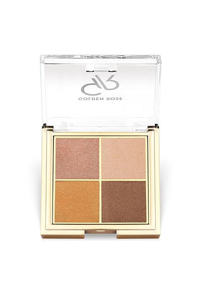 Golden Rose GR QUATTRO EYESHADOW PALETTE NO 07 BRONZE VISION